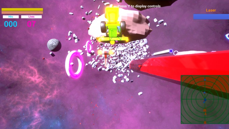 Lawnmower Game: Space Fight screenshot