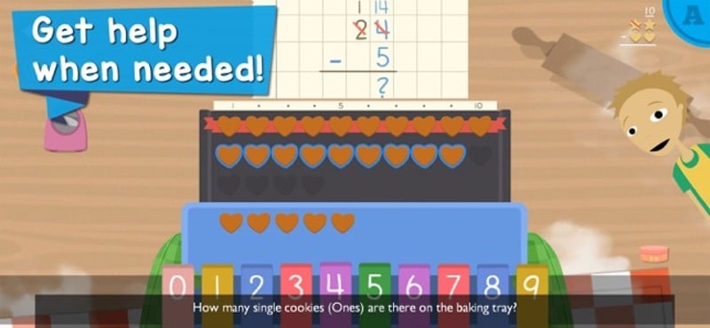 Math Bakery Regrouping screenshot