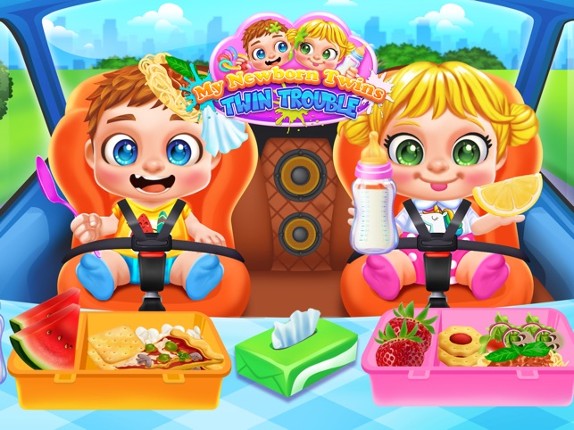 My Newborn Twin Trouble Image