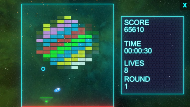 Neon Bricks screenshot