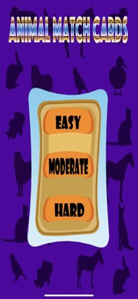 Ninu's Animal Match Card Game screenshot