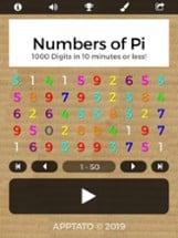 Pi Digits Memory Game - No Ads Image