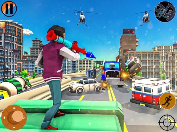 Pixel Shooting City Craft War Image