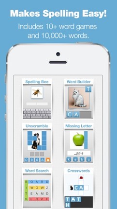 Spelling Bee Lists 1000+ Spelling Tests Grade 1-12 screenshot