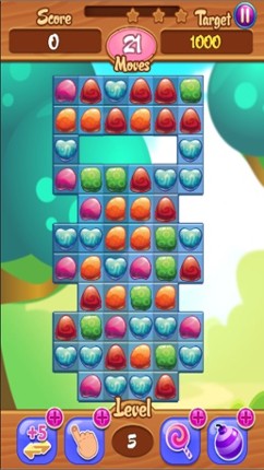 Sweet Candy Fruit Jelly Blast : Match 3 Free Game Image