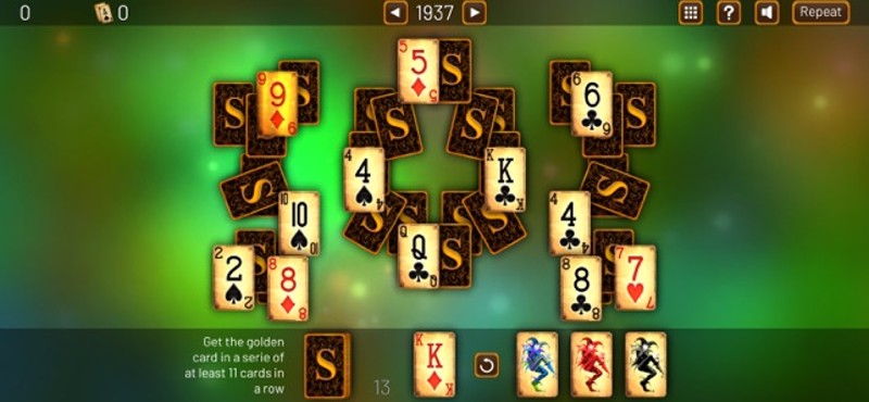 3000 TriPeaks Solitaire Games Image