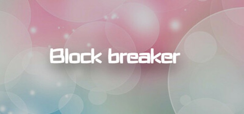 Block breaker Game Cover