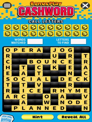 Cashword by Idaho Lottery Image