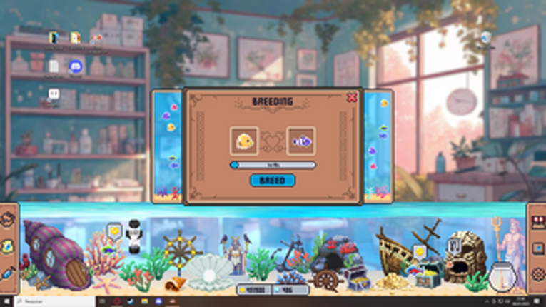 Cozy Littlequarium screenshot