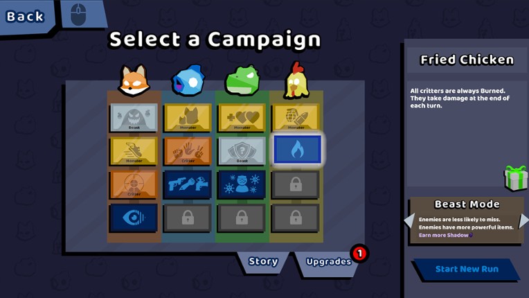 Critter Crossfire screenshot