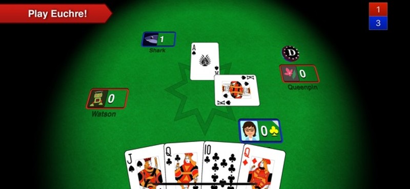 Euchre 3D screenshot