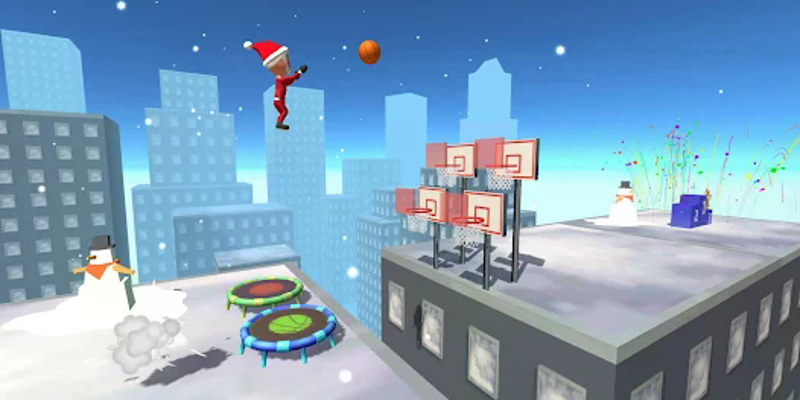 Jump Up 3D: Basketball game screenshot