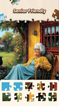 Jigsaw Puzzle - Countryside screenshot