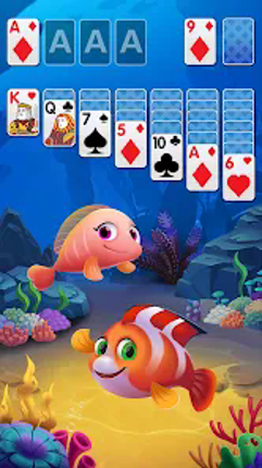 Solitaire Fish Klondike Card screenshot