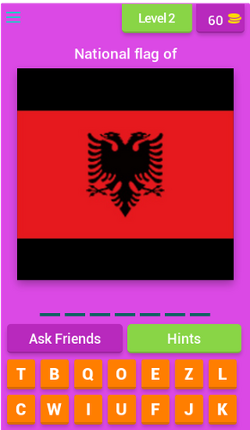 Quiz of National Flags screenshot
