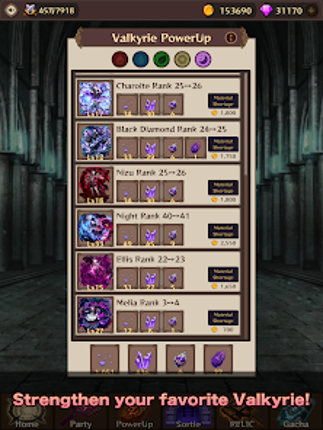 RPG Valkyrie & Dungeon screenshot