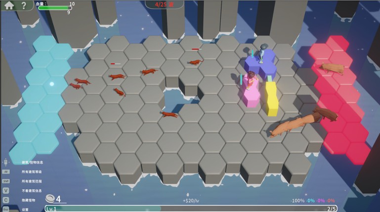 Hexa Td - Free Game screenshot