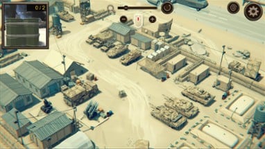 Hidden Desert War Top-Down 3D Image