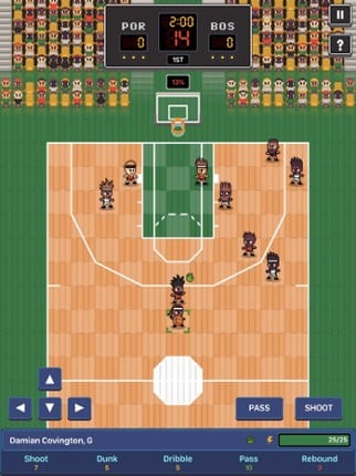 Hoop League Tactics screenshot