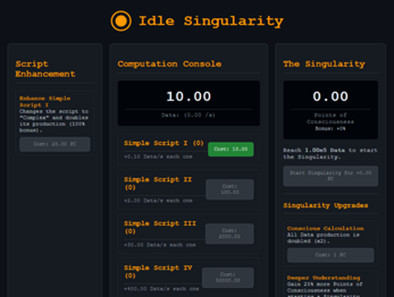 Idle Singularity Image