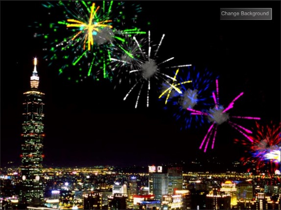 Infant Firework touch Game for Toddler and Kids - QCat ( free ) screenshot