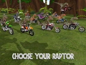 Moto Raptor: Jurassic Dinosaur Image