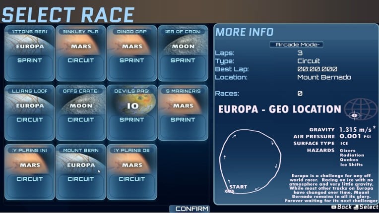 Off World Racing screenshot