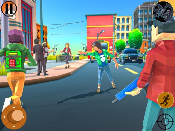 Pixel Shooting City Craft War screenshot