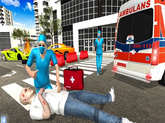 Police Ambulance Rescue Driver screenshot