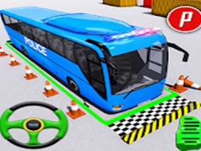 Police Bus Parking- Simulation Image