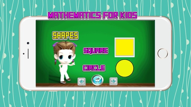 Preschool Mathematics  : Learn Heavy - Light and Shapes early education games for preschool curriculum Image