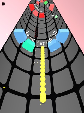 Rolly Snake Vs Vortex Block screenshot