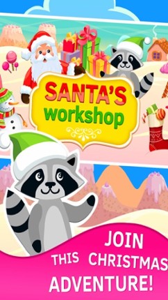 Santas Workshop Christmas games free for kids screenshot