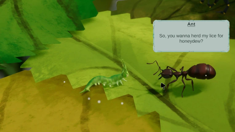 The Untimely Death of Mildred the Caterpillar Image