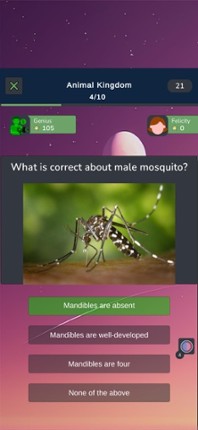 Zoology Knowledge Quiz screenshot