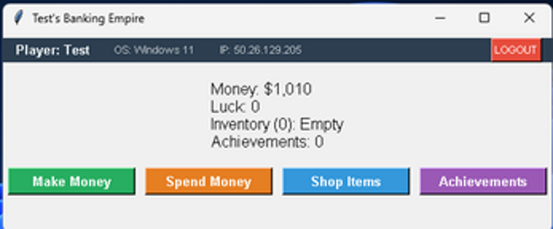 Bank Game Update1! Image