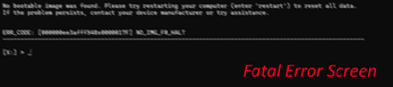 CCoDOS screenshot