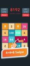 Classic 2048 puzzle game handy Image