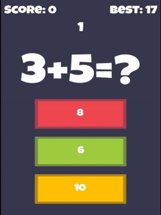 Crazy Math Game - Learn Funny Mathematic And Freaking Challenge screenshot