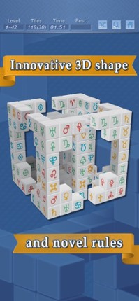 Cubic Mahjong screenshot