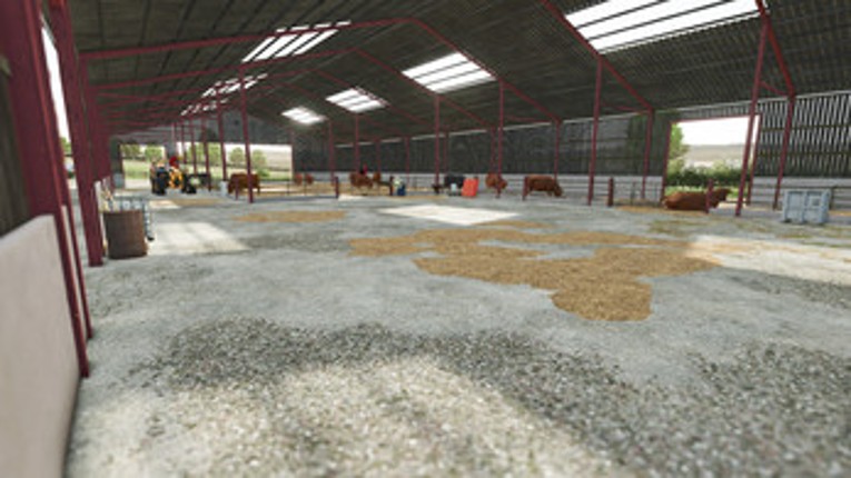 FS25 UK Large Beef Shed - V2 screenshot