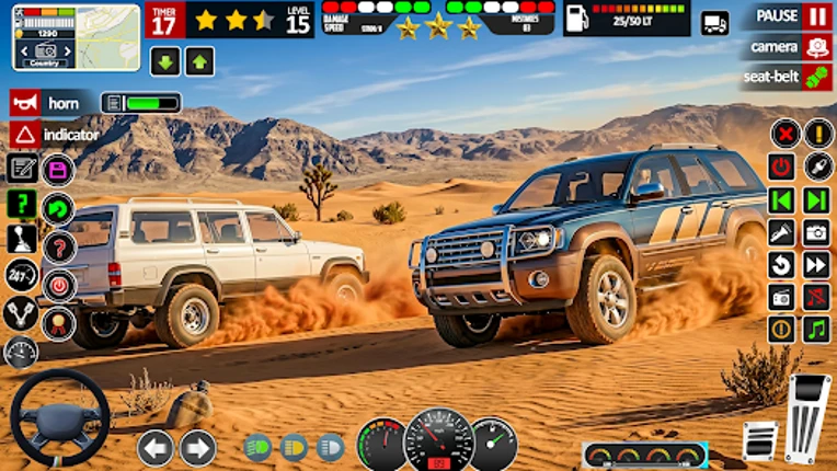 SUV Offroad 4x4 Jeep Game 3d screenshot