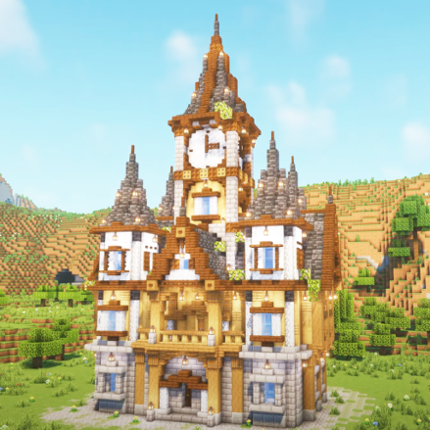 Craft Building Block World 3D Image