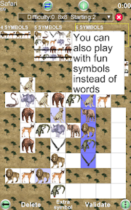 Word Fit Puzzle screenshot