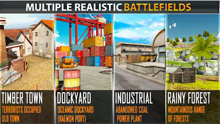 Police Fps Shooting Gun Games screenshot