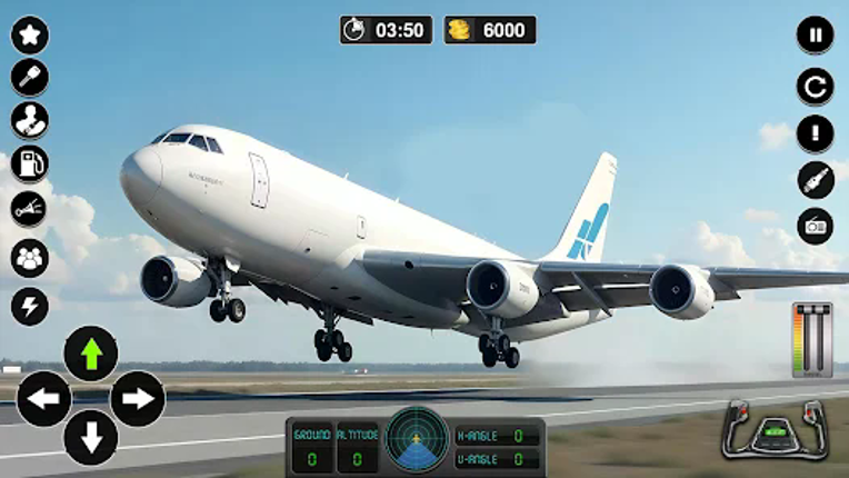 City Pilot Airplane Journey Image