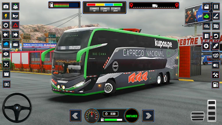 Euro Bus Driving Bus Simulator screenshot