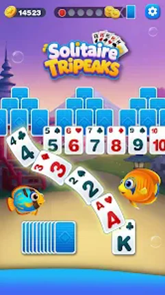 Tripeaks Solitaire Card screenshot
