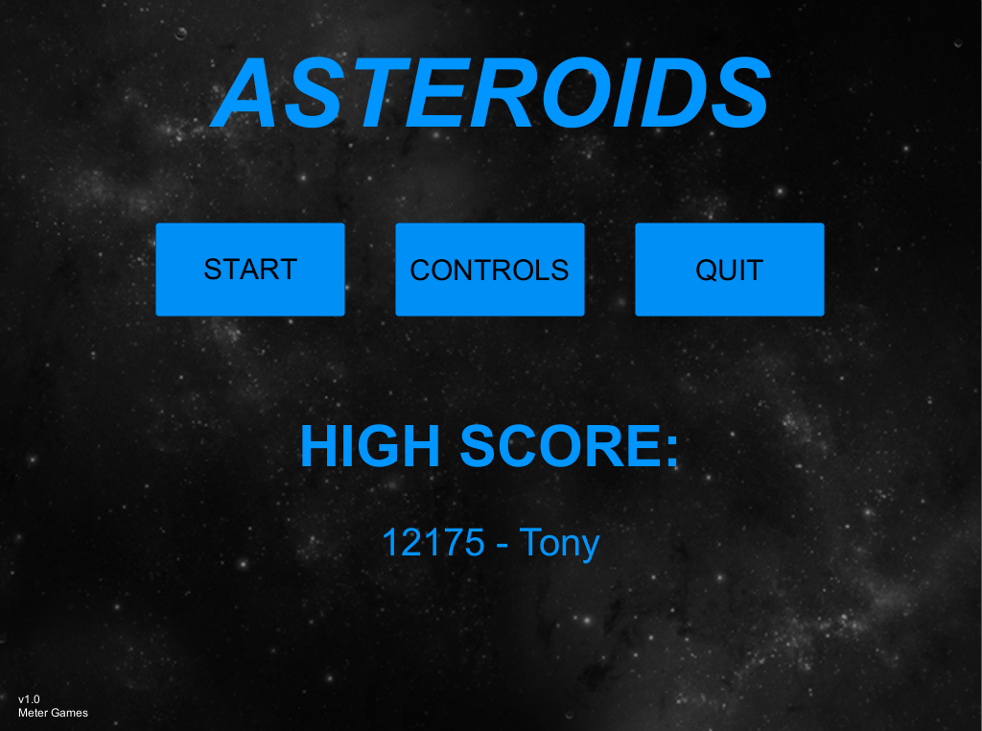Games like Asteroids