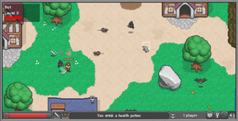 BrowserQuest screenshot